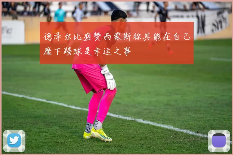 德泽尔比盛赞西蒙斯称其能在自己麾下踢球是幸运之事